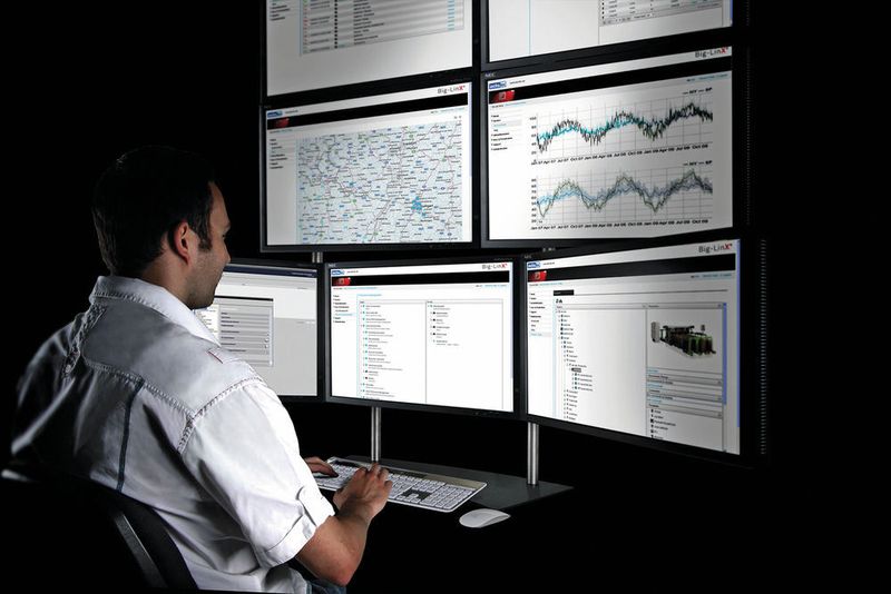Das Remote-Service-Portal Big-Linx von Ads-Tec für die Fernwartung von Maschinen und Anlagen.