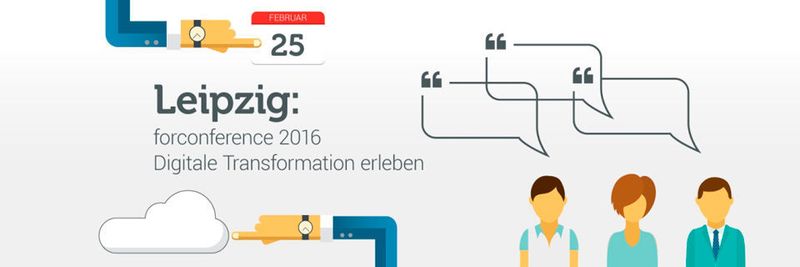 Unter dem Motto „Digitale Transformation“ trafen sich im Februar 2016 Forcont-Kunden, kaufmännische und technische Entscheider sowie ECM/DMS-Interessierte.