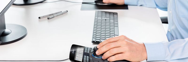 Der Anbieter von 2D- und 3D-Navigationsgeräten 3D-Connexion hat die neue Space Mouse Enterprise vorgestellt.