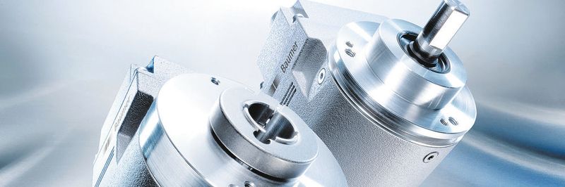 Mit einer Einbautiefe von unter 58 mm bietet der Ethernet Drehgeber viel Freiraum für die Konstruktion.