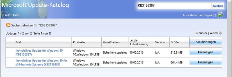 Künftig will Microsoft einige Updates nicht mehr separat im Download Center anbieten und verweist Anwender schon jetzt auf den Microsoft Update Catalog.