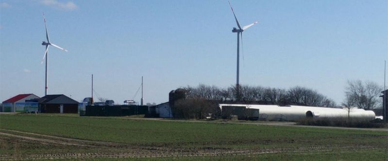 Eine Batterie mit einer Kapazität von 3,4 MWh sorgt im Windcloud-Rechenzentrum für zusätzliche, ausgleichende Energie zu Windkraft.