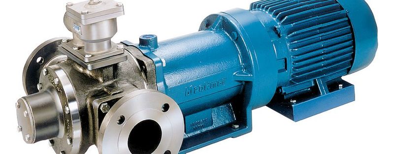 Seal-less sliding vane pumps feature a magnetic coupling consisting of samarium-cobalt magnets and a unique bearing and head design.