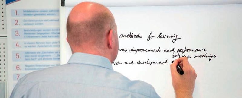 Kaizen thinking focuses on waste reduction by making people capable to identify waste and remove it.