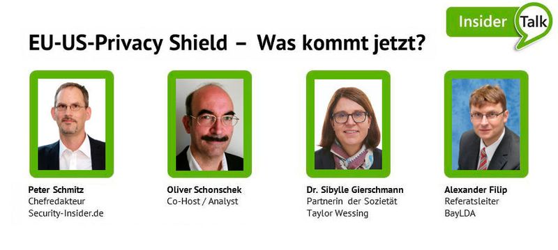 Wie es mit dem EU-US Privacy Shield um den Datenschutz bestellt ist, beleuchtet der zweite Insider Talk von Security Insider.