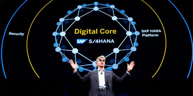 Sapphire 2016 in Orlando: Bill McDermott, CEO von SAP erläutert in seiner Keynote die weitere Unternehmens- und Produktstrategie.