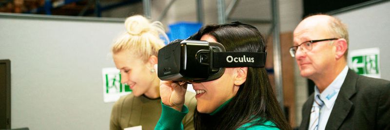 Auch Virtual Reality-Systeme gehören zu den Lösungen, die zukünftig in der Logistik Einzug halten werden.