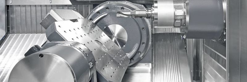 Die neue HF Baureihe von Heller: Durch die 5. Achse und der horizontalen Spindel sind die Nebenzeiten deutlich reduziert und damit die Produktivität erhöht.