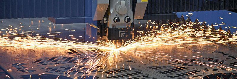 Bearbeitungsprozess auf einer «Laser Next».