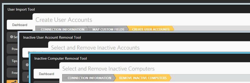 Die kostenlose Tool-Sammlung „Solarwinds Active Directory Admin Tools Bundle“ besteht aus den drei nützlichen Werkzeugen.