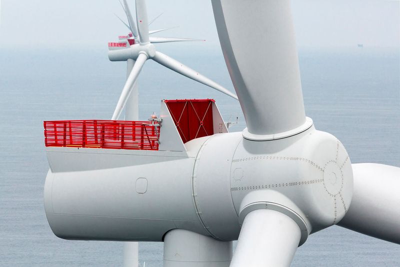 Insgesamt 84 getriebelose Windturbinen werden im Windpark Beatrice installiert und rund 400000 britische Bewohner mit sauberem Strom versorgen.