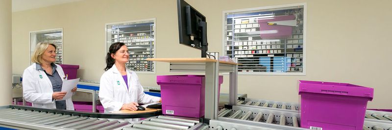 Moderne Medikamentenlogistik für das LKH Graz und die 17 Krankenhäuser im KAGES-Verbund.