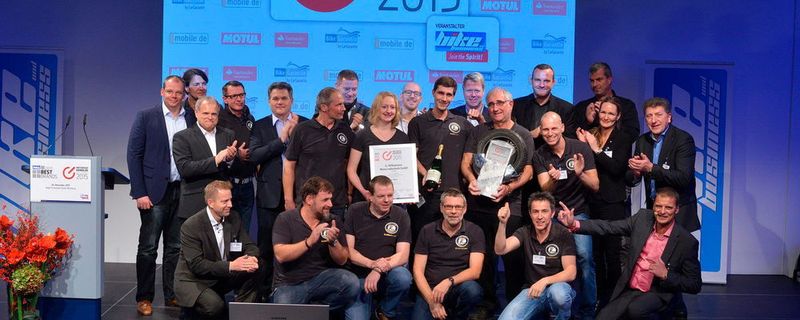 Gewinner aus dem hohen Norden: G. Wilhelmsen Motorradtechnik aus Oeversee ist der „Motorradhändler des Jahres“ 2015.