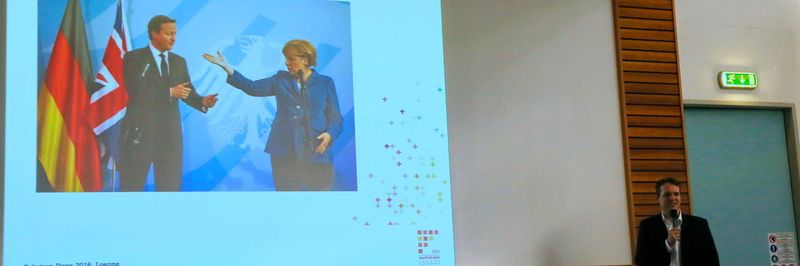 Vor dem Hintergrund des Brexit: am Tag nach dem britischen Referendum zeigte GF Machining Solution und Geschäftsführer Thomas Wengi in seiner Begrüssungsansprache Lösungen für Schweizer Fertigungsunternehmen.