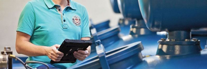 Tablet-PCs für den Industrieeinsatz verbinden moderne Technik mit industriellen Anforderungen.