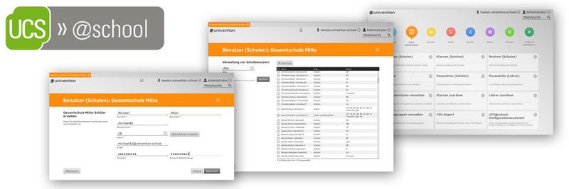 Mit USC@school offeriert Univention ein für den Bildungsbereich optimiertes Identitäts- und Berechtigungs-Management.