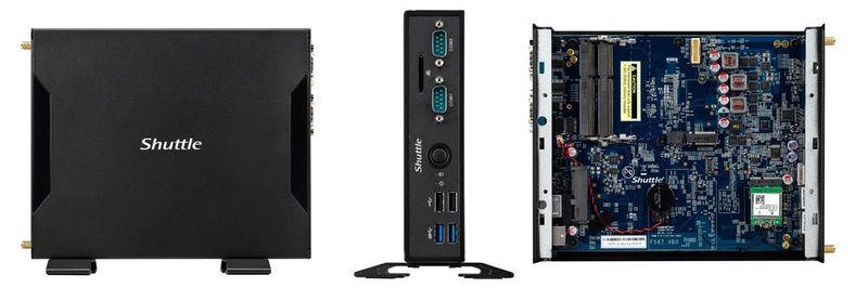 Nicht einmal vier Zentimeter breit ist das Gehäuse der lüfterlosen Barebones der XPC-slim-DS6-Serie. Sie sind mit aktuellen Intel-Skylake-Prozessoren ausgestattet und verfügen nun über schnelles AC-WLAN.