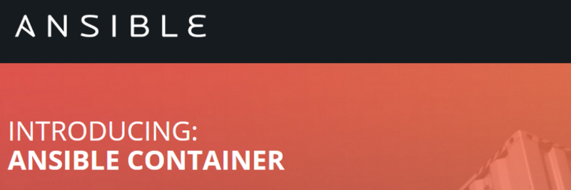 Ansible Container (ansible.com)