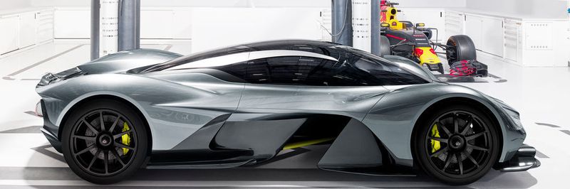 Der AM-RB 001 ist das erste Produkt der Partnerschaft zwischen Aston Martin und dem Formel 1-Rennstall Red Bull.