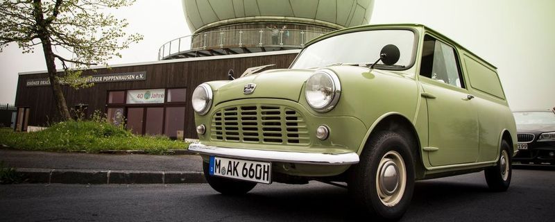 Spartanischer als der Morris Mini Van geht kaum – dennoch ist der kleine Lieferwagen ein Erlebnis.