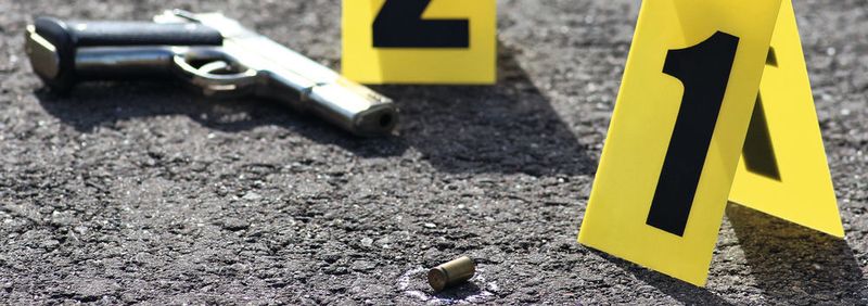 Abb. 1: Wann eine Waffe letztmalig abgefeuert wurde und ob sie das Tatwerkzeug ist, lässt sich anhand von Schmauchspuren bestimmen.