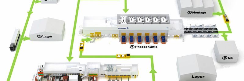 Lösungen zur Digitalisierung und Vernetzung erhöhen in der Umform- und Stanztechnik nicht nur zur Prozesssicherheit, sondern auch die Wirtschaftlichkeit der Produktion.