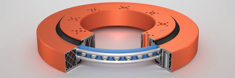 Das Lasersintern schafft im Inneren der Gehäuseringe eine Art Wabenstruktur, die den Ring leichter macht und dennoch die nötige Stabilität verleiht.