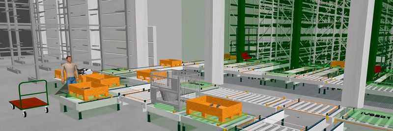Die Logistikberater von Ehrhardt + Partner Consulting (EPC) nutzen eine Virtual-Reality-Software, um Ihre Kunden in die Planungsprozesse einzubeziehen.