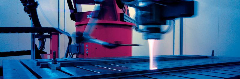 Für das Randschichthärten von Bauteilen setzt die Härterei Gerster u.a. das Laserhärten ein.