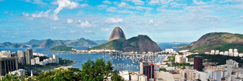 Zum ersten Mal Gastgeber der diesjährigen Olympischen Spiele: Die brasilianische Metropole Rio de Janeiro.