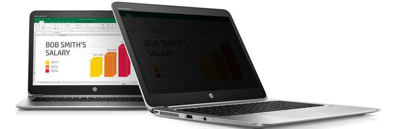 HP stellt mit dem EliteBook 1040 das erste Notebook mit integriertem Blickschutz vor.