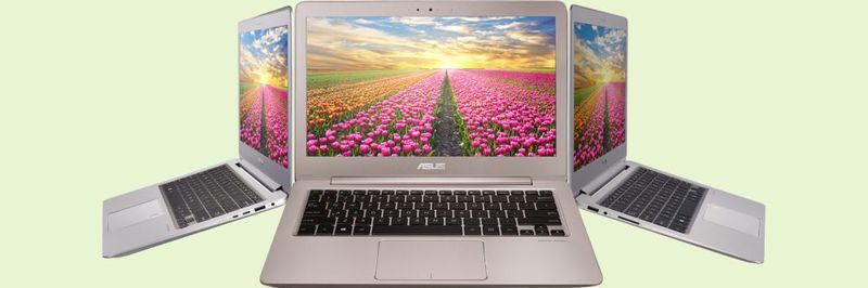 Bis zu 178 Grad Blickwinkel bietet das Zenbook UX330UA von Asus.