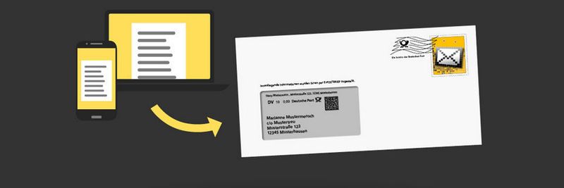 Die Adressfelder der per E-POST versendeten Briefe werden direkt mit Daten aus SugarCRM befüllt.