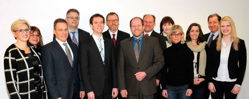 Das Team der BIV-Geschäftsstelle in Düsseldorf mit Geschäftsführer Marcus Büttner (zweiter v. re.).