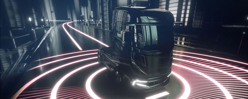 Vernetzt und automatisiert sollen die Nutzfahrzeuge von morgen unterwegs sein. Bosch stellt auf der IAA Nutzfahrzeuge 2016 eine Studie vor, die den LKW zum permanent überwachten Logistiklager macht.
