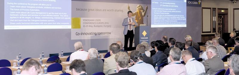 It is supposed to be faster and more flexible. In the 8th user meeting of Yokogawa in Budpaest it was all about transformation, new business models as well as new products and services.
