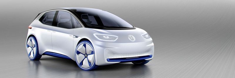 Auf der Plattform der Studie I.D. soll ab 2020 das erste als E-Auto konzipierte Fahrzeug von Volkswagen in Serie gehen.