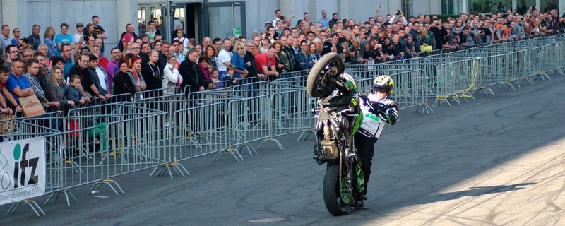 Das Ifz präsentiert sich gemeinsam mit dem DVR mit einem Stand inklusive Außenanlage auf der Intermot.
