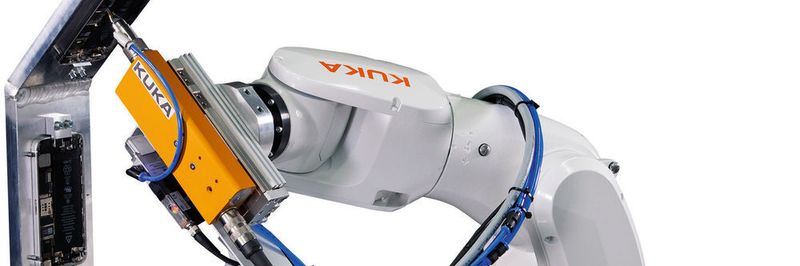 Einsatz für den K3: Mikroschrauben in der Handy-Produktion.