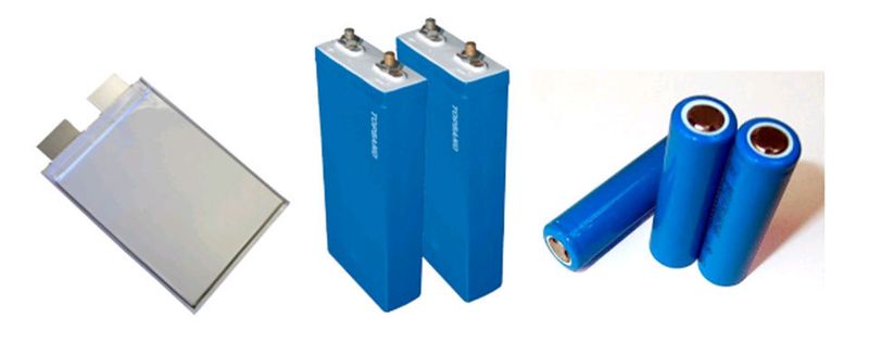 Es gibt im Wesentlichen drei Formate der Lithium-Ionen-Akkus.