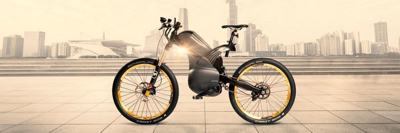 Fahrrad meets Motorrad: Das Pike vermischt die Idee beider Konzepte zu einem „SUV-E-Bike“, das dynamisch wie ein Fahrrad und kraftvoll wie ein Motorrad sein soll.