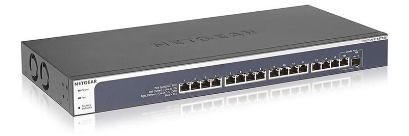 Netgear hat den Prosafe XS716E für preissensible kleine und mittelständische Kunden entwickelt.