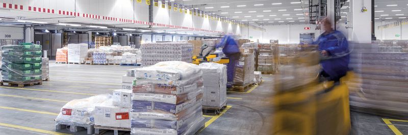 Optimal ausgestattete Logistik- und Lagerhallen bilden die Voraussetzung für Wirtschaftlichkeit und Effizienz.