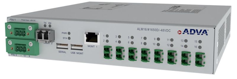 ALM nutzt passive Abschlusstechnik und überwacht Netzzugangsdienste so auch ohne Stromversorgung am Übergabepunkt