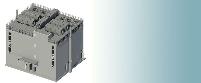 Die Visualisierung eines Vodafone Core-Center