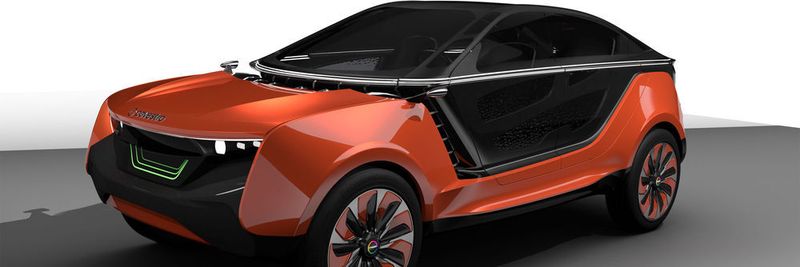 Merkmale des Lifestyle-Elektroautos sind unter anderem die erste Verscheibung mit Rundumsicht aus dem Kunststoff Polycarbonat und ein ganz neues Lichtkonzept.