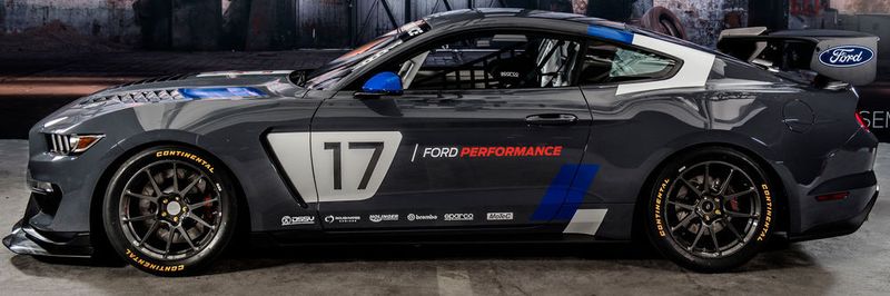 Der neue GT4-Ford Mustang basiert auf dem Shelby GT350R-C. Angeboten wird der Wagen für die GT4-Serien, unter anderem die europäische Serie.