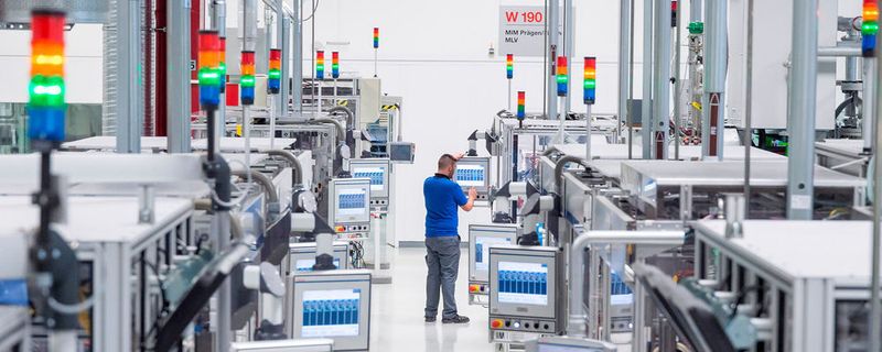 Ausgezeichnet für Ressourceneffizienz: das Bosch-Werk in Blaichach. Im Rahmen des „Lean & Green Summit“ erhalten die Teilnehmer exklusive Einblicke in das Werk.