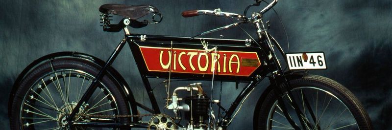 Auf der Messe zu sehen ist u.a. der Prototyp einer Victoria-Bergmeister-Geländemaschine.