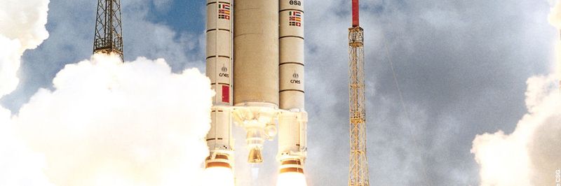 Die Schweißnahtqualität der Bulkheads (Tankboden, Dom) der europäischen Trägerrakete Ariane 5 wird mithilfe der Tivis-Software von EHR geprüft.